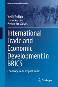 Book Cover for International Trade and Economic Development in BRICS by Vasilii Erokhin, Tianming Gao, Poshan Yu