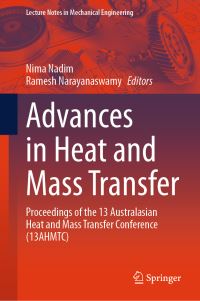 Book Cover for Advances in Heat and Mass Transfer by Australasian Conference on Heat and Mass Transfer
