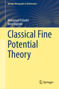 Book Cover for Classical Fine Potential Theory by Mohamed El Kadiri, Bent Fuglede