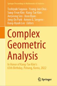 Book Cover for Complex Geometric Analysis by T Sugawa, KangTae Kim