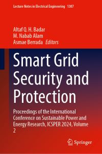 Book Cover for Smart Grid Security and Protection Volume 2 by International Conference on Sustainable Power and Energy Research