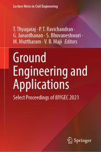 Book Cover for Ground Engineering and Applications by Indian Young Geotechnical Engineers Conference