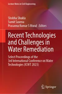 Book Cover for Recent Technologies and Challenges in Water Remediation by International Conference on Water Technologies