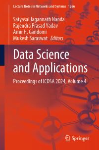 Book Cover for Data Science and Applications Volume 4 by International Conference on Data Science and Applications