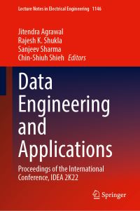 Book Cover for Data Engineering and Applications Volume 1 by Engineering, and Applications International Conference on Data