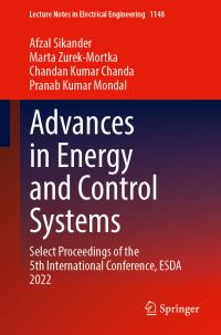 Book Cover for Advances in Energy and Control Systems by Drives and Automation International Conference on Energy Systems