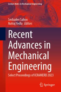 Book Cover for Recent Advances in Mechanical Engineering by International Conference on Recent Advances in Mechanical Engineering Research and Development