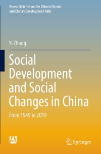 Book Cover for Social Development and Social Changes in China by Yi Zhang