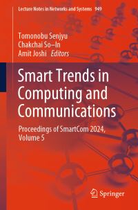 Book Cover for Smart Trends in Computing and Communications Volume 5 by SmartCom Conference