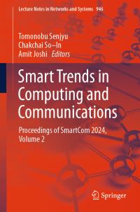Book Cover for Smart Trends in Computing and Communications Volume 2 by SmartCom Conference