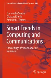 Book Cover for Smart Trends in Computing and Communications Volume 4 by SmartCom Conference