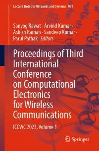 Book Cover for Proceedings of Third International Conference on Computational Electronics for Wireless Communications Volume 1 by International Conference on Computational Electronics for Wireless Communications, Dr BR Ambedkar National Institute of Technology