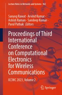 Book Cover for Proceedings of Third International Conference on Computational Electronics for Wireless Communications Volume 2 by International Conference on Computational Electronics for Wireless Communications, Dr BR Ambedkar National Institute of Technology
