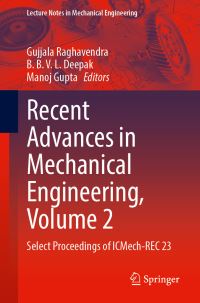 Book Cover for Recent Advances in Mechanical Engineering Volume 2 by International Conference on Mechanical Engineering Researches and Evolutionary Challenges