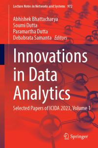 Book Cover for Innovations in Data Analytics Volume 1 by International Conference on Innovations in Data Analytics, Eminent College of Management and Technology