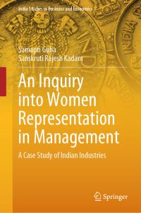 Book Cover for An Inquiry Into Women Representation in Management by Samapti Guha, Sanskruti Rajesh Kadam