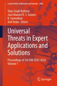Book Cover for Universal Threats in Expert Applications and Solutions Volume 1 by International Conference on Universal Threats in Expert Applications and Solutions