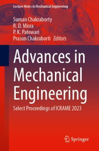 Book Cover for Recent Advancements in Mechanical Engineering by International Conference on Recent Advancements of Mechanical Engineering
