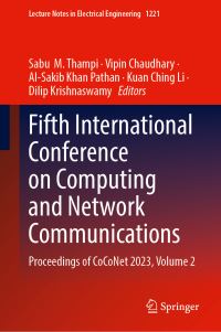 Book Cover for Fifth International Conference on Computing and Network Communications Volume 2 by CoCoNet Conference