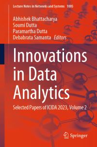 Book Cover for Innovations in Data Analytics Volume 2 by International Conference on Innovations in Data Analytics, Eminent College of Management and Technology