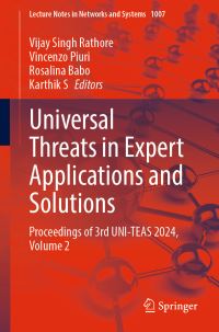 Book Cover for Universal Threats in Expert Applications and Solutions Volume 2 by International Conference on Universal Threats in Expert Applications and Solutions