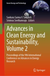 Book Cover for Advances in Clean Energy and Sustainability Volume 2 by International Conference on Advances in Energy Research