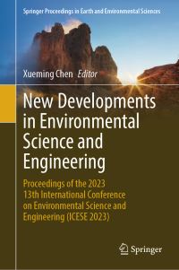 Book Cover for New Developments in Environmental Science and Engineering by Xueming Chen