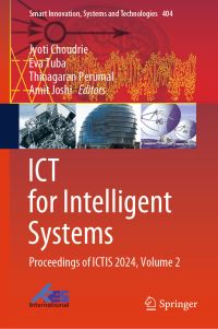 Book Cover for ICT for Intelligent Systems Volume 2 by International Conference on Information and Communication Technology for Intelligent Systems