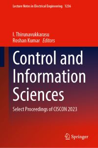 Book Cover for Control and Information Sciences by Control Instrumentation and System Conference