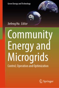 Book Cover for Community Energy and Microgrids by Jiefeng Hu