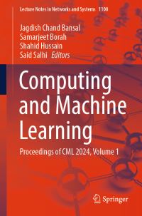Book Cover for Computing and Machine Learning Volume 1 by International Conference on Computing and Machine Learning
