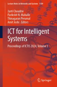 Book Cover for ICT for Intelligent Systems Volume 3 by International Conference on Information and Communication Technology for Intelligent Systems