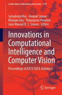 Book Cover for Innovations in Computational Intelligence and Computer Vision Volume 2 by International Conference on Innovations in Computational Intelligenece and Computer Vision