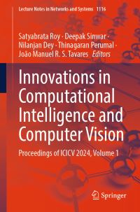 Book Cover for Innovations in Computational Intelligence and Computer Vision Volume 1 by International Conference on Innovations in Computational Intelligenece and Computer Vision