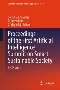 Book Cover for Proceedings of the First Artificial Intelligence Summit on Smart Sustainable Society by Artifical Intelligence Summit on Smart Sustainable Society Conference
