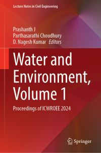 Book Cover for Water and Environment Volume 1 by Ocean, and Environmental Engineering International Conference on Water Resources
