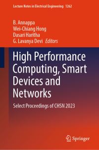 Book Cover for High Performance Computing, Smart Devices and Networks by B Annappa, WeiChiang Hong, Dasari Haritha, G Lavanya Devi