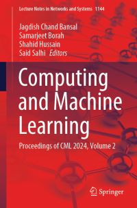 Book Cover for Computing and Machine Learning Volume 2 by International Conference on Computing and Machine Learning