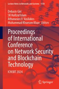 Book Cover for Proceedings of International Conference on Network Security and Blockchain Technology by International Conference on Network Security and Blockchain Technology, Jalpaiguri Government Engineering College