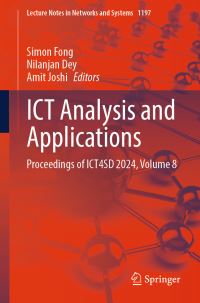Book Cover for ICT Analysis and Applications Volume 8 by International Conference on ICT for Sustainable Development
