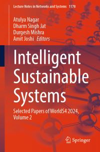 Book Cover for Intelligent Sustainable Systems Volume 2 by Security and Sustainability World Conference on Smart Trends in Systems