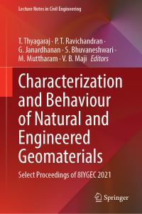 Book Cover for Characterization and Behaviour of Natural and Engineered Geomaterials by Indian Young Geotechnical Engineers Conference