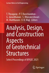 Book Cover for Analysis, Design, and Construction Aspects of Geotechnical Structures by Indian Young Geotechnical Engineers Conference