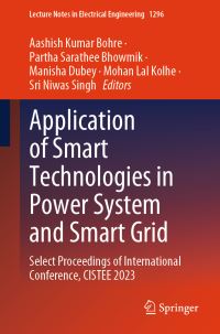 Book Cover for Application of Smart Technologies in Power System and Smart Grid by International Conference on Computational Intelligence and Smart Technologies
