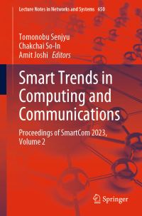 Book Cover for Smart Trends in Computing and Communications Volume 2 by SmartCom Conference