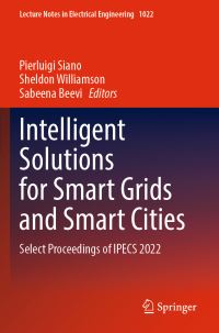 Book Cover for Intelligent Solutions for Smart Grids and Smart Cities by Energy, Control, Signals and Systems International Conference in Power