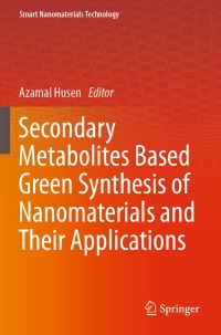 Book Cover for Secondary Metabolites Based Green Synthesis of Nanomaterials and Their Applications by Azamal Husen
