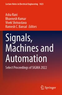 Book Cover for Signals, Machines and Automation by Machines and Automation International Conference on Signals