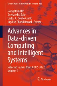 Book Cover for Advances in Data-Driven Computing and Intelligent Systems Volume 2 by International Conference on Advances in Datadriven Computing and Intelligent Systems