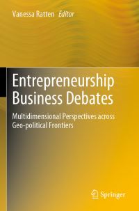 Book Cover for Entrepreneurship Business Debates by Vanessa Ratten